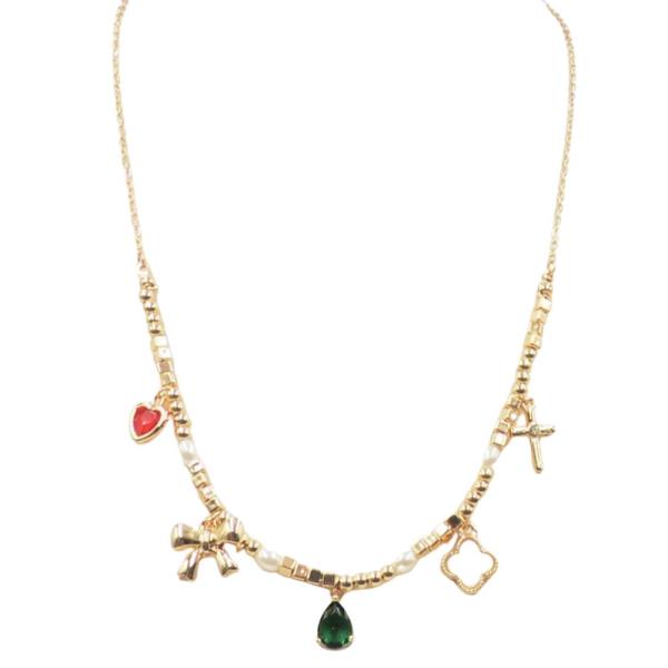 MULTI CHARM NECKLACE