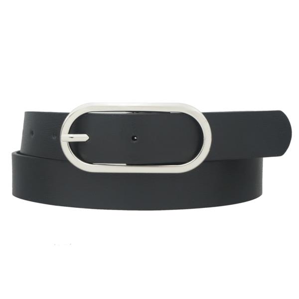 METAL OVAL BUCKLE BELT