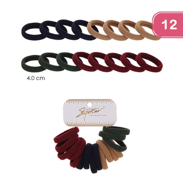 HAIR TIES (12 UNITS)