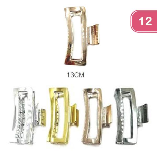 HAIR CLAW CLIP (12 UNITS)