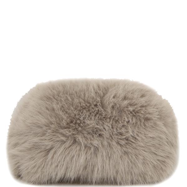 FUR CLUTCH BAG