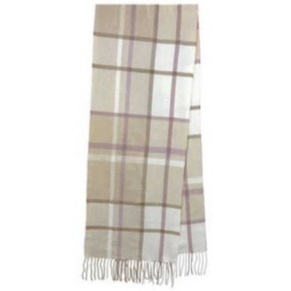 CASHMERE FEEL PLAID OBLONG SCARF