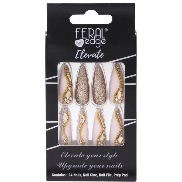 FERAL EDGE ELEVATE DESIGN8 NAIL DECORATION SET