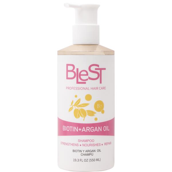 BLEST PROFESSIONAL HAIR CARE BIOTIN ARGAN OIL SHAMPOO 550ML