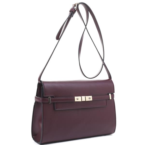 SMOOTH PLAIN CROSSBODY BAG