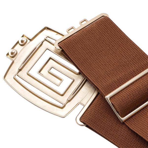 STYLISH SQUARE DESIGN ELASTIC BELT