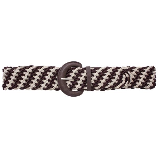 TWO TONE DESIGN ELASTIC BELT