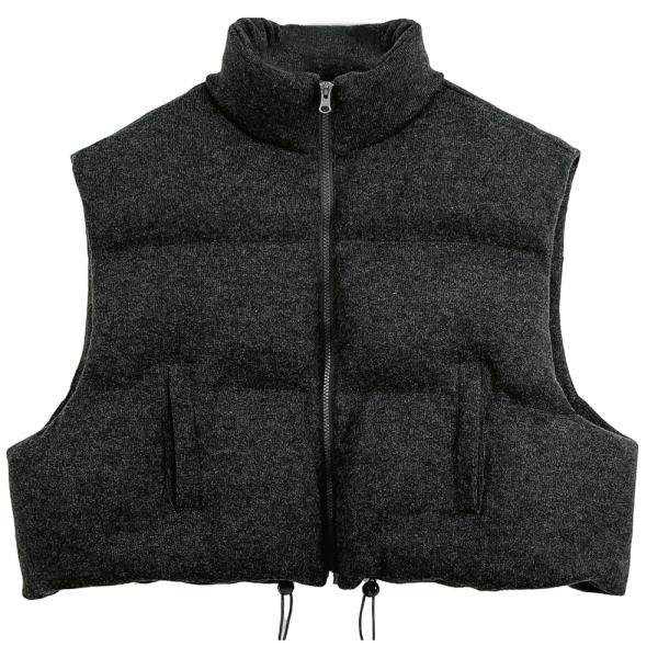 (PRE ORDER) KNIT PADDED VEST