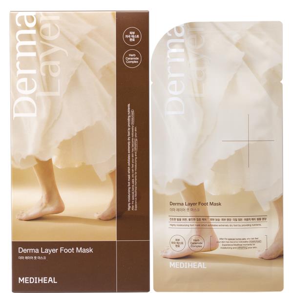 MEDIHEAL DERMA LAYER FOOT MASK SET