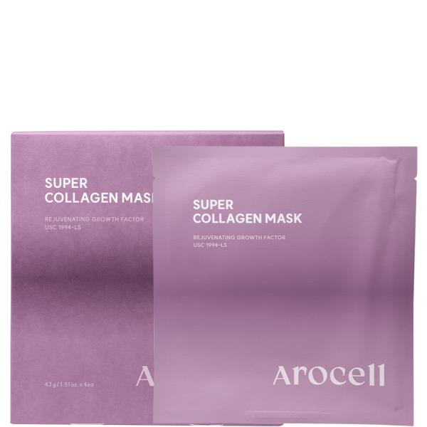 AROCELL SUPER COLLAGEN MASK 4 PC SET