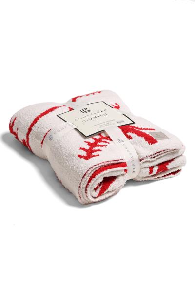 BASEBALL SOFTBALL REVERSIBLE THROW BLANKET