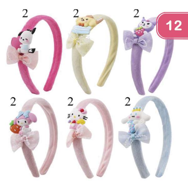 CUTE KIDS HEADBANDS (12 UNITS)