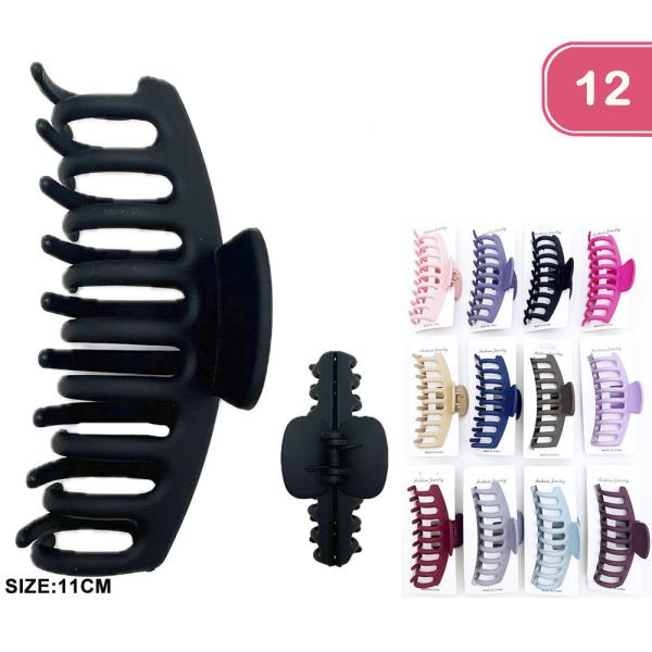 HAIR CLAW JAW CLIP (12 UNITS)