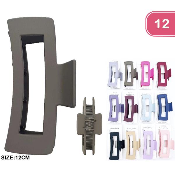 HAIR CLAW JAW CLIP (12 UNITS)