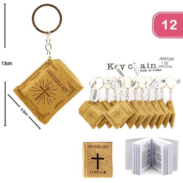 BIBLE KEYCHAIN (12 UNITS)