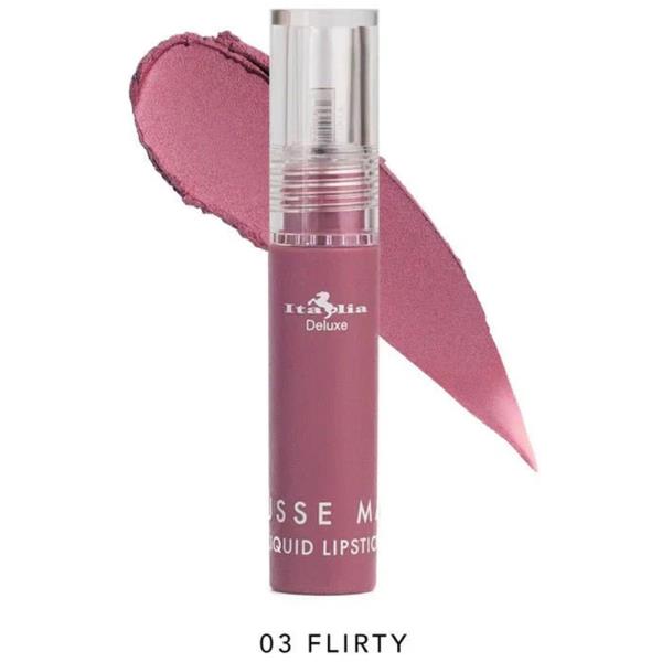 ITALIA DELUXE MOUSSE MATTE LIQUID LIPSTICK (6 UNITS)