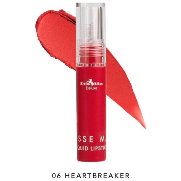ITALIA DELUXE MOUSSE MATTE LIQUID LIPSTICK (6 UNITS)