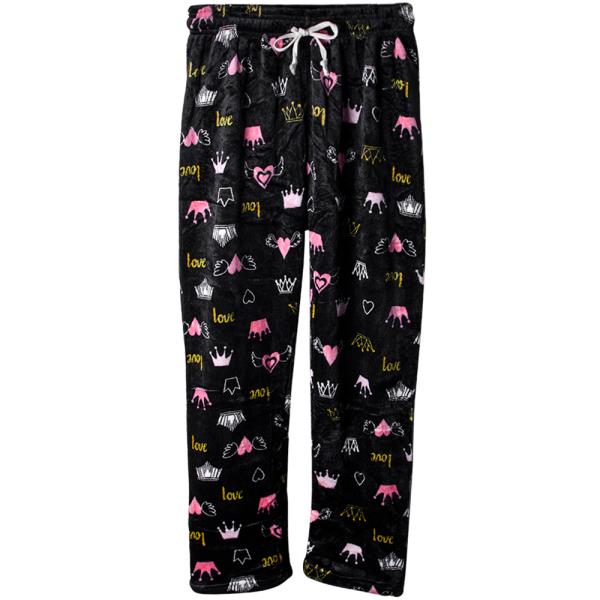 HEARTS QUEEN SOFT PAJAMA PANTS