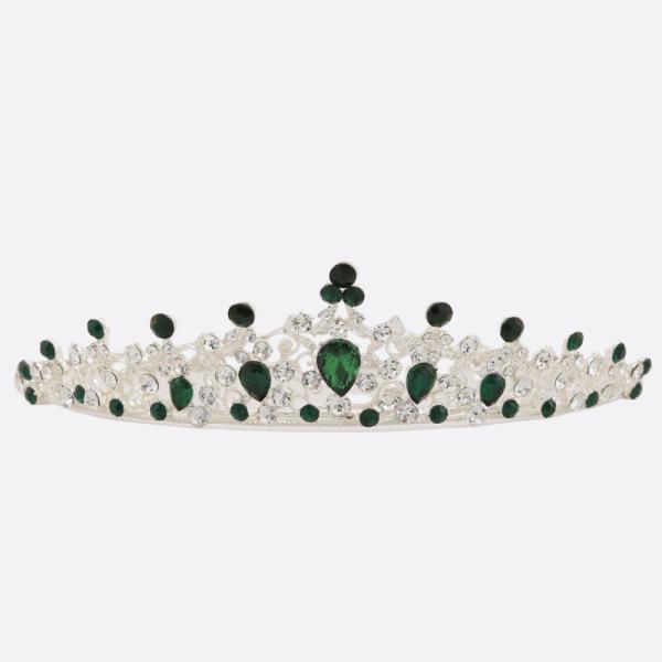 RHINESTONE PRINCESS CROWN TIARA