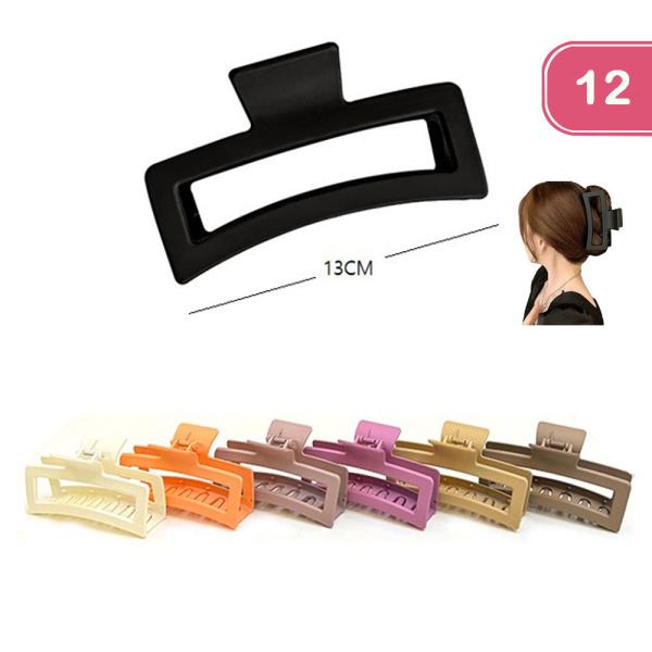 HAIR CLAW CLIP (12 UNITS)