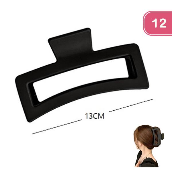 HAIR CLAW CLIP (12 UNITS)