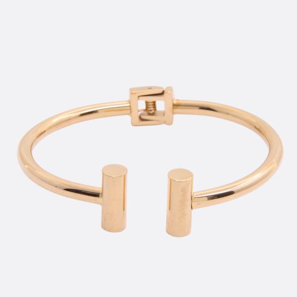 DOUBLE METAL BAR CUFF STAINLESS STEEL BRACELET