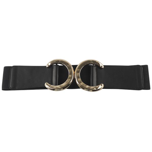 METAL DOUBLE SIDED FASHION ELASTIC BELT