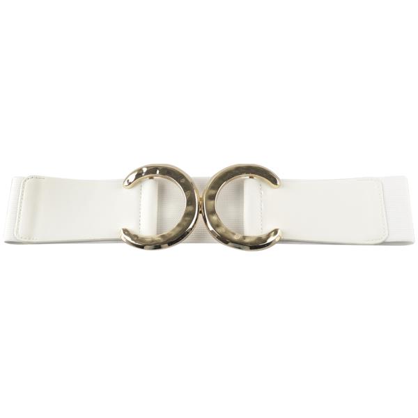 METAL DOUBLE SIDED FASHION ELASTIC BELT