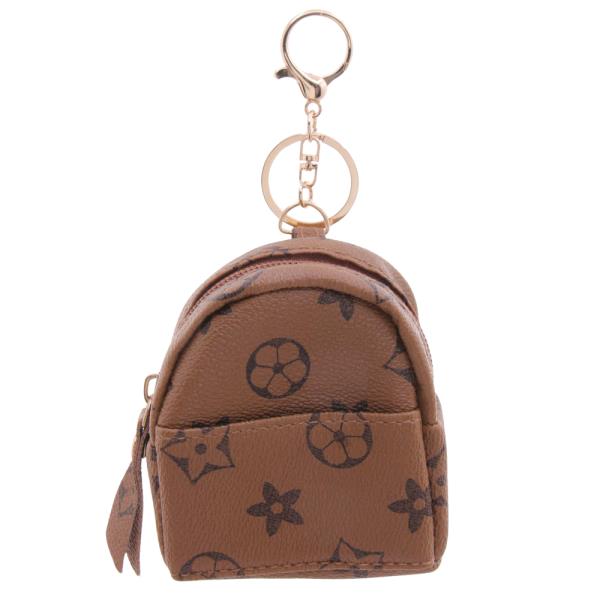 MINI BACKPACK CHARM KEYCHAIN