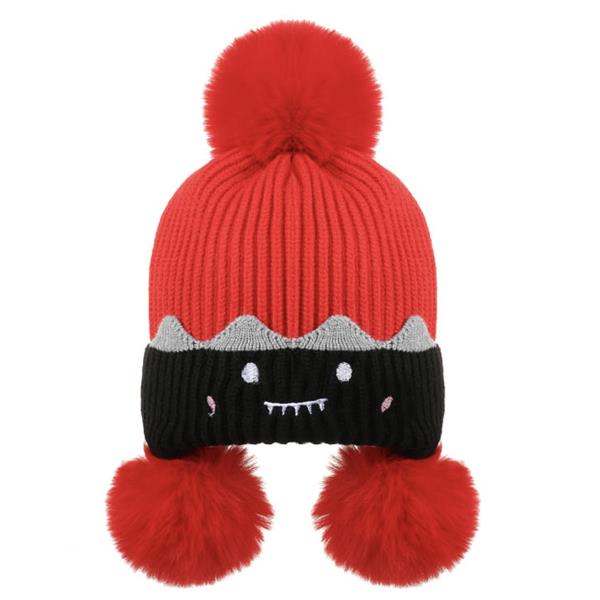 CUTE SHARK POM POM BEANIES