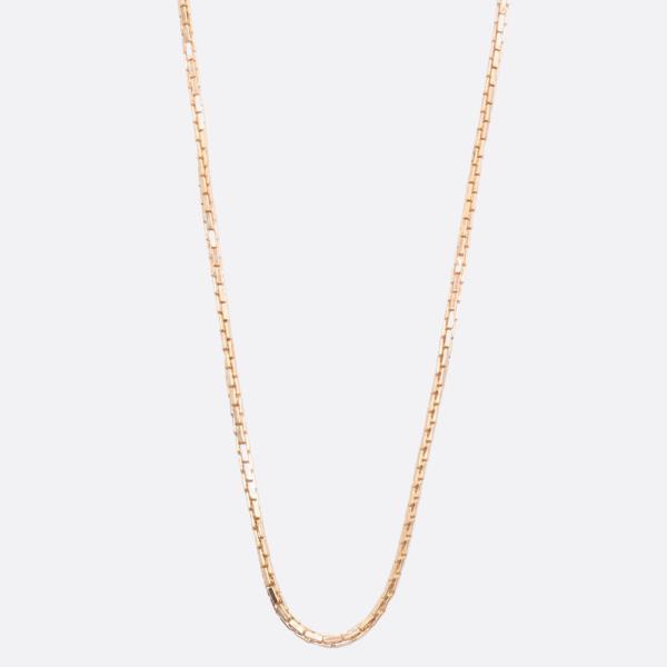 SODAJO METAL LINK GOLD DIPPED NECKLACE