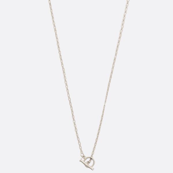 SODAJO DAINTY OVAL LINK TOGGLE CLASP GOLD DIPPED NECKLACE