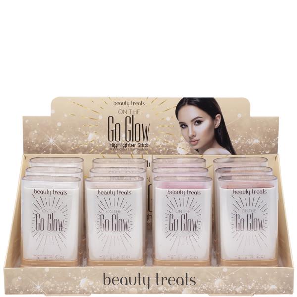 BEAUTY TREATS ON THE GO GLOW HIGHLIGHTER STICK (12 UNITS)