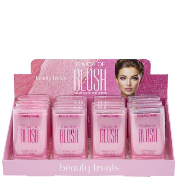 BEAUTY TREATS TOUCH OF BLUSH CREAM COLOR FOR CHEEKS (12 UNITS)