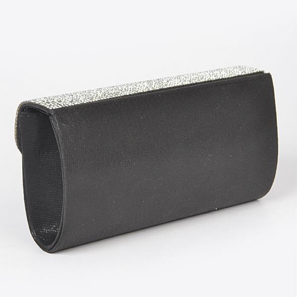 RHINESTONE SATIN PARTY CLUTCH