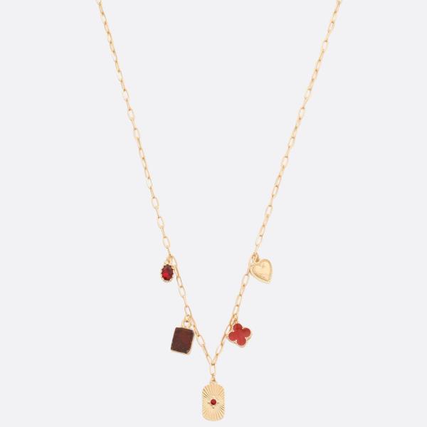 MULTI CHARM NECKLACE