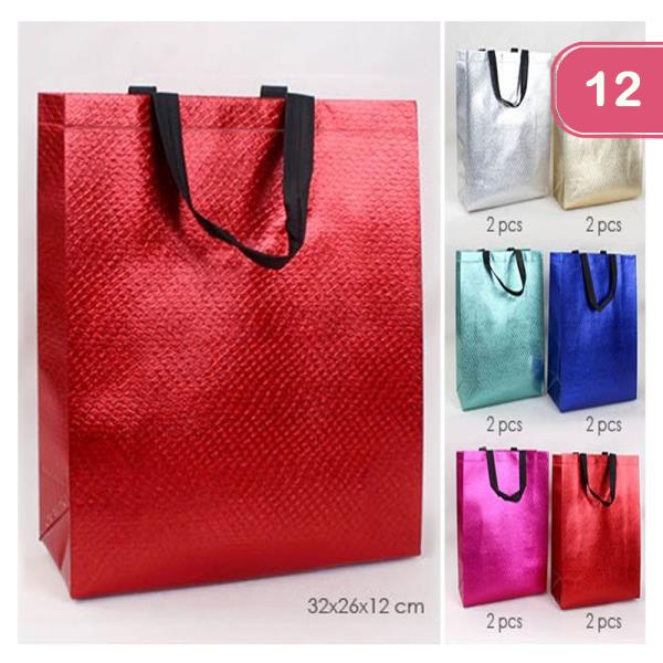 REUSABLE METALLIC BAG (12 UNITS)