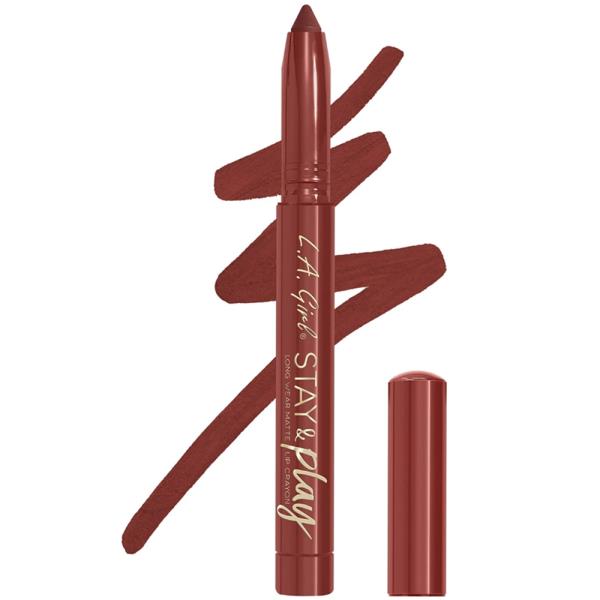 LA GIRL STAY AND PLAY LIP CRAYON (3 UNITS)