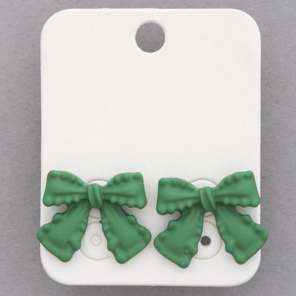 BOW EARRING