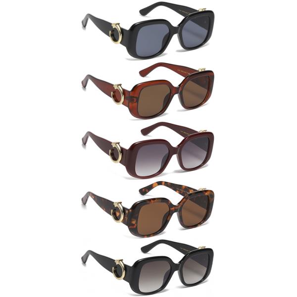 ROUNDED SQUARE SUNGLASSES 1DZ