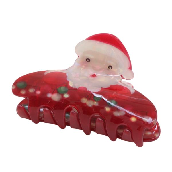 SANTA CLAUS CLAW HAIR CLIP