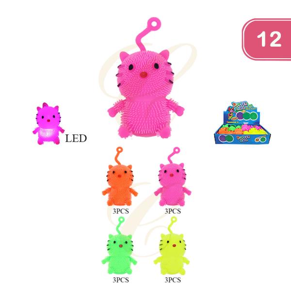 LED PUFFER SQUISHY TOY (12 UNITS)