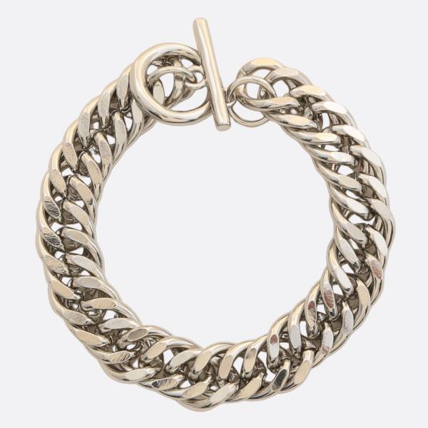 CURB LINK TOGGLE CLASP METAL BRACELET