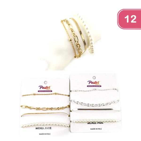 STACKABLE BRACELET SET (12 UNITS)