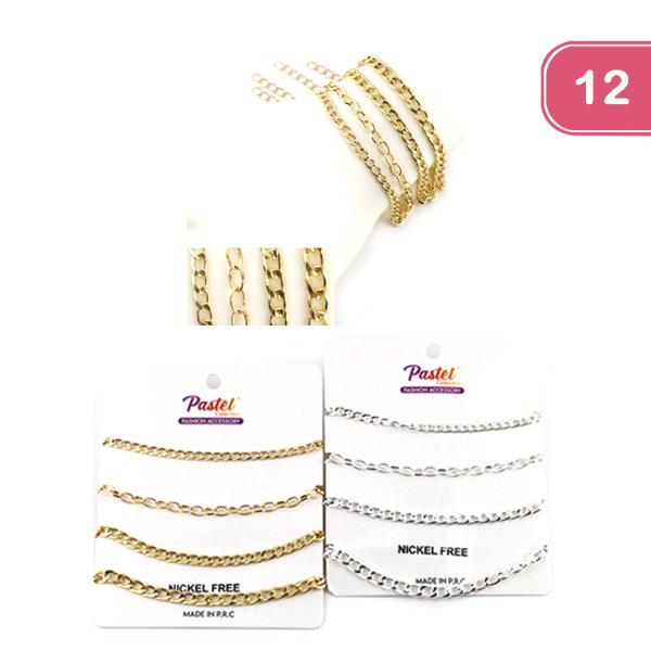 STACKABLE BRACELET SET (12 UNITS)