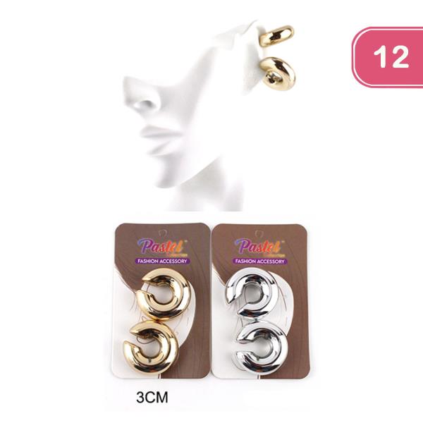 EAR CUFF EARRINGS (12 UNITS)