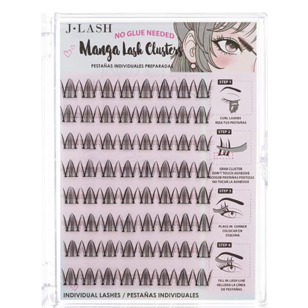 JLASH 64PC MANGA EYE LASH CLUSTERS