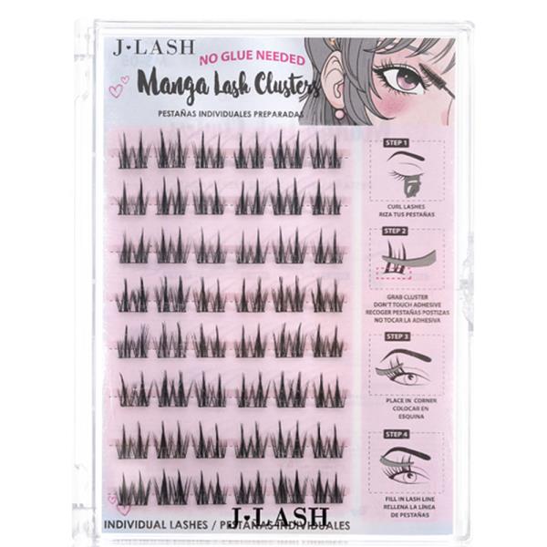 JLASH 48PC MANGA EYE LASH CLUSTERS