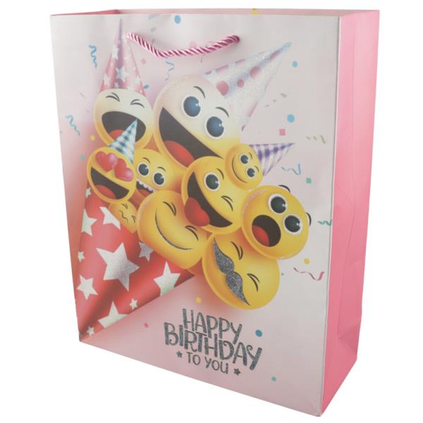 HAPPY BIRTHDAY GIFT PAPER BAG (12 UNITS)