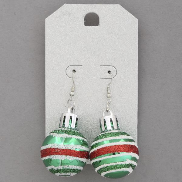 CHRISTMAS ORNAMENT EARRING